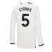 Manchester City John Stones #5 Kopio Vieras Pelipaita 2023-24 Pitkät Hihat